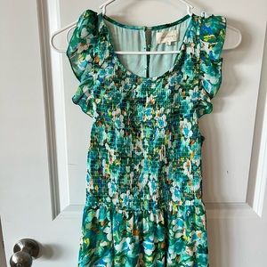 Smocked maxi dress 💐